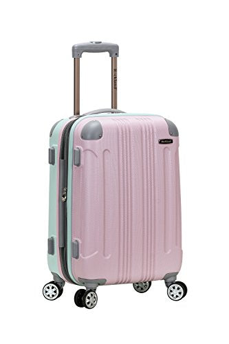 Rockland London Hardside Spinner Wheel Luggage, Carry-On 20", Mint