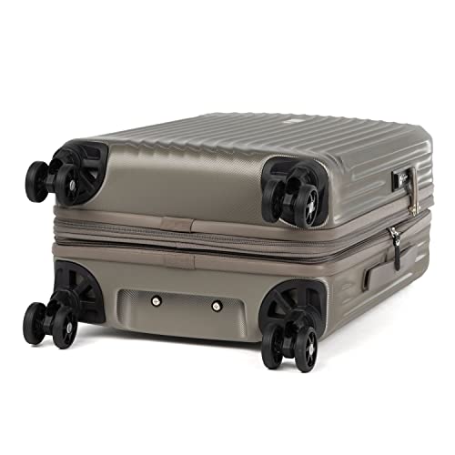 Travelpro Maxlite Air Hardside Expandable Carry on Luggage, 8 Spinner Wheels, Lightweight Hard Shell Polycarbonate Suitcase, Champagne, Carry On 20-Inch