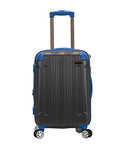 Rockland London Hardside Spinner Wheel Luggage, Carry-On 20", Two Tone Grey