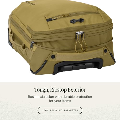 Eagle Creek Expanse 2-Wheel International Carry On Luggage - Efficient Packing Capacity for Strict Baggage Requirements - Heavy Duty Wheels - Telescoping Handle - Gold - 21.5