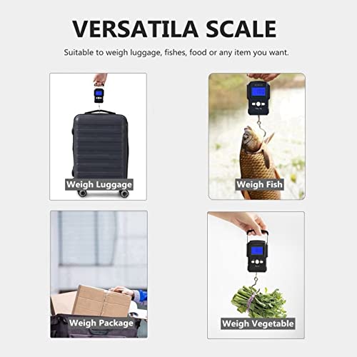 NUTRI FIT Luggage Scale Digital Suitcase Weighing Fish Portable for Travel
