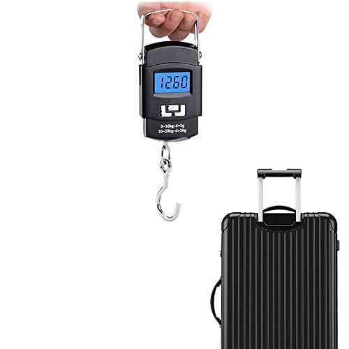 Luggage Scale with Battery Automatic Reading, Many Ways of use, Accurate Numbers, The Perfect Multifunctional Scale, a Good Helper for Your Travel and Fishing