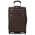 Travelpro Platinum Elite Softside Expandable Carry on Luggage, 2 Wheel Upright Suitcase, USB Port, Men and Women, Rich Espresso, Carry On 22-Inch