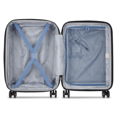 DELSEY PARIS Cruise 3.0 Hardside Expandable Luggage with Spinner Wheels, Graphite, Carry on 20 Inch