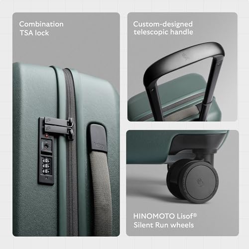 Bellroy Transit Carry-On Large (46L carry-on luggage, with hard shell and removable packing cells) - Black