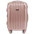 kensie 20" "Alma" Carry-On TSA-Lock Spinner Luggage, Rose Gold