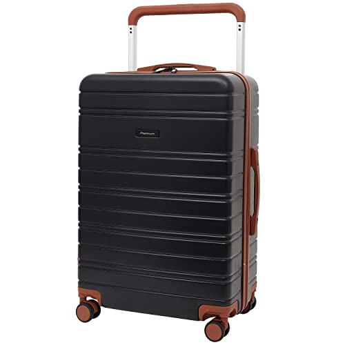 Travelers Club 2PC or 20" Navigate Luggage Set, Black, 20" Carry-On