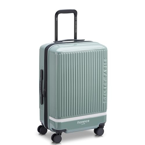 florence by mills Spin Me Away Hardside Expandable Luggage with Spinner Wheels, Sage Green, Carry-On 20 Inch