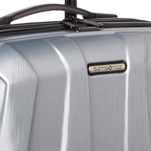 Samsonite Centric 2 Hardside Expandable Luggage with Spinner Wheels, Silver, Carry-On 20-Inch