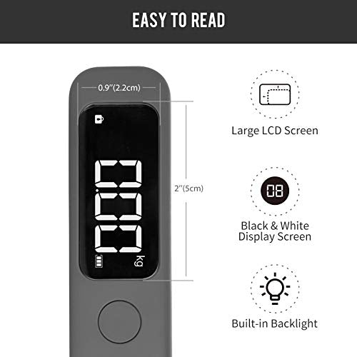 pack all Digital Luggage Scale for Travel, 110Lbs Capacity, 0.1Lb Precision