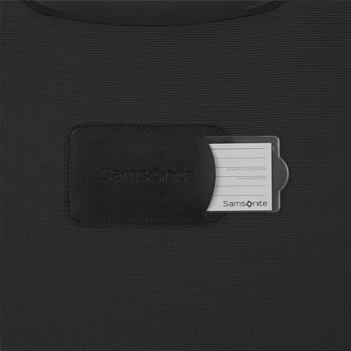 Samsonite Saire LTE Softside Expandable Luggage with Spinner Wheels, Black, 3-Piece Set (Carry On/Medium/Large)