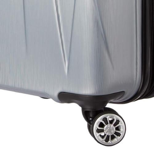 Samsonite Centric 2 Hardside Expandable Luggage with Spinner Wheels, Silver, Carry-On 20-Inch