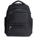 Kenneth Cole Reaction ProTec Travel Business Backpack 17" Laptop Computer TSA Checkpoint-Friendly Bookbag With USB Port, Black