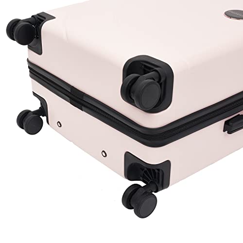 Travelers Club 2PC or 20" Odyssey Luggage Set, Blush, 20" Carry-On