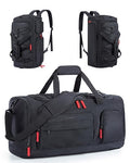 BAGSMART Gym Bag for Women & Men, 35L/63L Sports Travel Duffel Backpack with Shoe Compartment Laptop Compartment, Water Resistant Carry On Weekender Bag for Airplane