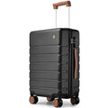 Hulsin 20 Inch Hardside Carry on Luggage with Spinner Wheels and TSA Lock