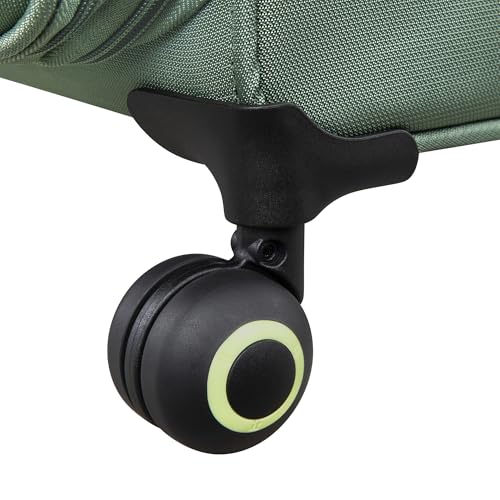 It Luggage Circulator 22" Softside Carry-On 8 Wheel Expandable Spinner, Hedge Green