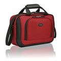 U.S. Traveler Rio 14" Travel Tote Bag, Lightweight 1200D Carry-On Bag for Women & Men, Red