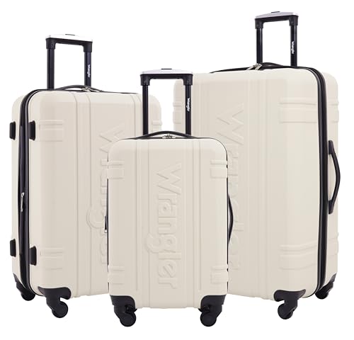 Wrangler 3 Piece Astral Travel Luggage Set, Fog