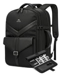 MATEIN CLASSIC Underseat Personal Item Backpack for Airlines with Detachable Tech Organizer, TSA Approved 18x14x8 Travel Backpack for Frontier, Water Resistant Business Carry on Bag Fits 17" Laptop