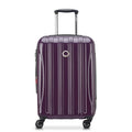 DELSEY PARIS Helium Aero Hardside Expandable Luggage with Spinner Wheels, Plum, Carry-On Plus 21 Inch