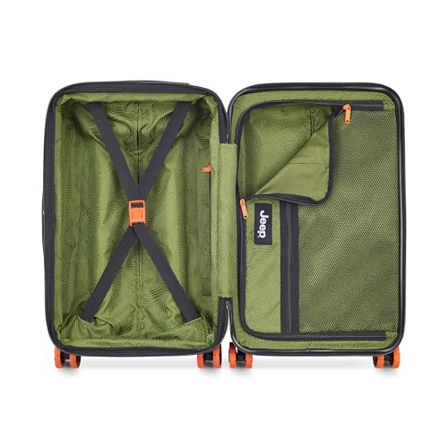 Jeep JH002B Hardside Expandable Luggage with Spinner Wheels, Warm Sand, Carry-On 19 Inch