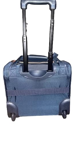 LONDON FOG Bromley 15-Inch Under The Seat Bag,Navy Blue