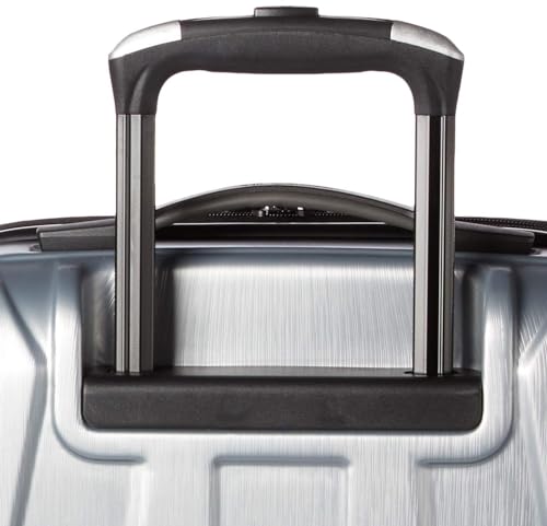 Samsonite Centric 2 Hardside Expandable Luggage with Spinner Wheels, Silver, Carry-On 20-Inch