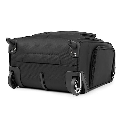 Travelpro Luggage Maxlite 5 Softside Lightweight Rolling Underseat Compact Carry on Upright 2 Wheel Bag, 15-Inch — Black