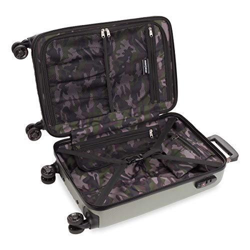 SwissGear 7272 Energie Expandable Hardside Luggage with Spinner Wheels and TSA Lock, Gunmetal, Carry-On 19-Inch