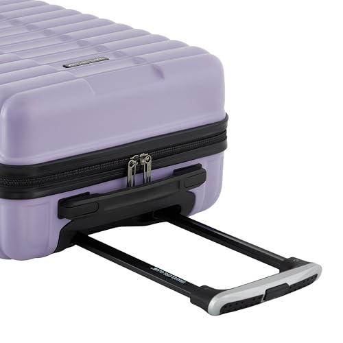 Travelers Club 22-Inch Gilroy Rolling Hardside Carry-On Luggage, Heirloom Lilac