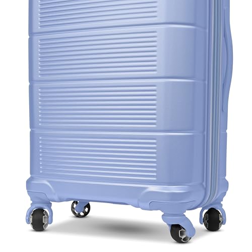 American Tourister Stratum 2.0 Expandable Hardside Luggage with Spinner Wheels, Cornflower Blue, Carry-on