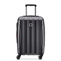 DELSEY PARIS Helium Aero Hardside Expandable Luggage with Spinner Wheels, Titanium, Carry-On Plus 21 Inch
