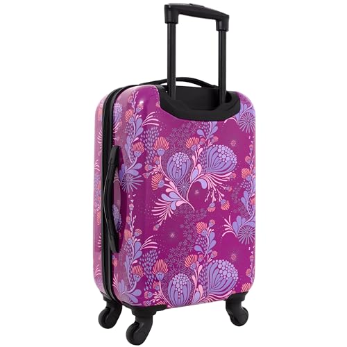 Bella Caronia 3 Piece or 20" Carry-On Voguish Luggage Set, Style Flora, 20" Carry-On