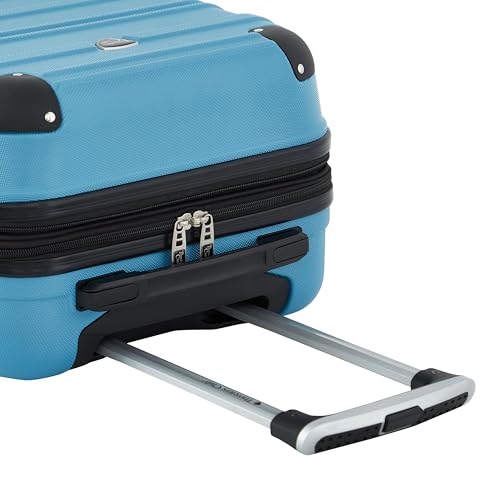 Travelers Club Phoenix Luggage, Blue Moon, 22-Inch Carry-On