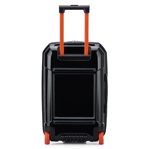 Jeep JH003B Hardside Expandable Luggage with Two Wheels, Black, Carry-On 21 Inch