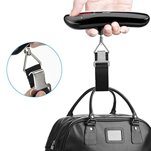 Digital Luggage Scale 110lb Portable Travel Hanging Suitcase Weight Scales