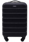 Wrangler 20" Hardside Spinner Carry-On Luggage, Black