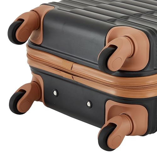 Wrangler 22" Outrider Hardside Carry-On Luggage, Black
