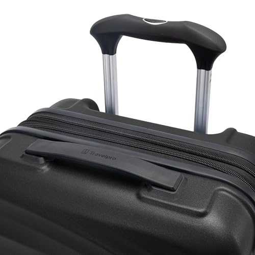Travelpro Maxlite Air V2 Hardside Expandable Carry on Luggage, 8 Spinner Wheels, Lightweight Hard Shell Suitcase, TSA lock, Black, Carry On 20-Inch