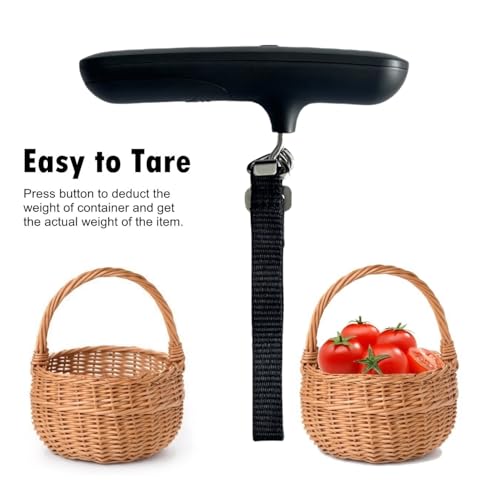 NUTRI FIT Luggage Scale Travel Digital Suitcase Weight Scale Portable 110lb
