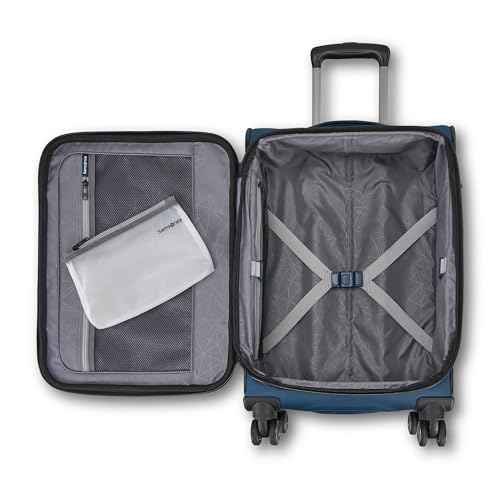 Samsonite Ascella 4 Carry-On Luggage - Cerulean Blue