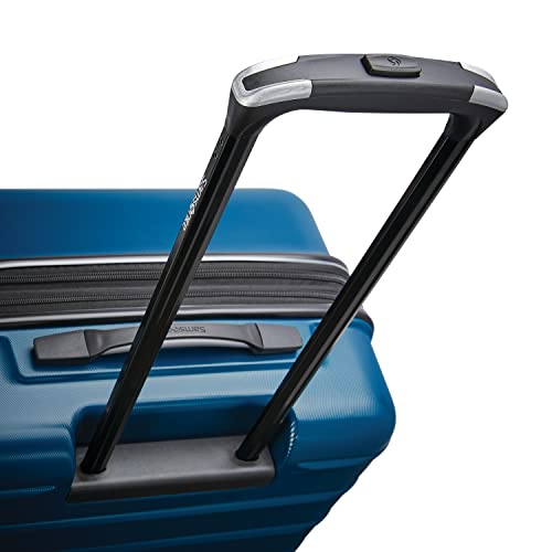 Samsonite Omni 2 Domestic Carry-On Luggage - 22x14x9 Airline-Approved - Features Expandable Polycarbonate Shell, 360° Wheels, TSA Lock - Amazon Exclusive - Lagoon Blue