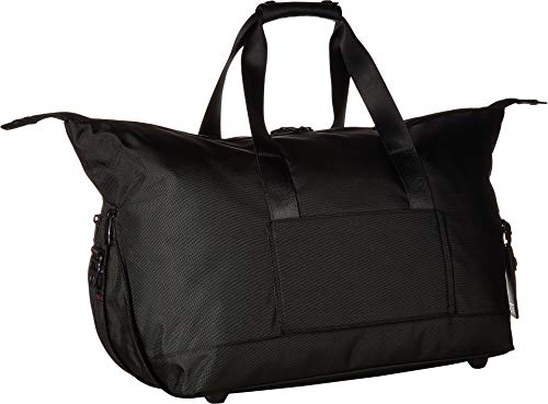 Tumi Alpha 3 Double Expansion Travel Satchel, Official Product, 1.1 gal (31 L) 0 cm 6.2 lbs (2.9 kg), Black, One Size