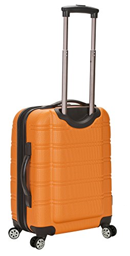 Rockland Melbourne Hardside Expandable Spinner Wheel Luggage, Carry-On 20", Orange