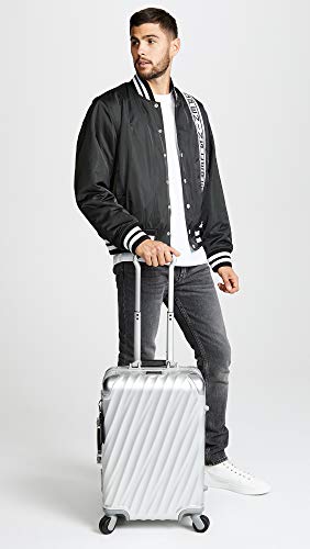 TUMI Men's 19 Degree Aluminum International Carry On, Silver, One Size