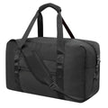 Foldable Travel Duffle Bag, Airlines Approved Carry On Bag Weekender Overnight Bag for Men Women, 40L (Black)