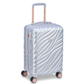 DELSEY PARIS Alexis Durable Luggage, Expandable Lightweight 4-Wheel Spinner, Easy Grip Handles for Smooth Mobility, TSA-Lock Incorporated, Men and Women, Platinum/Rose Gold, Carry-On 21-Inch