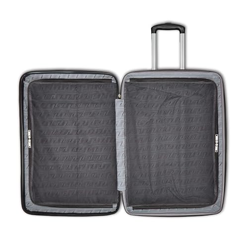 Samsonite Alliance SE Hardside Luggage with Spinner Wheels, Lightweight, CARRY-ON SPINNER, BASS BLACK