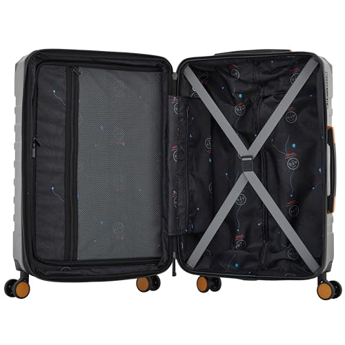 Wrangler ATG Outland Expandable Hardside Luggage, Gull Gray, 22" Carry-On